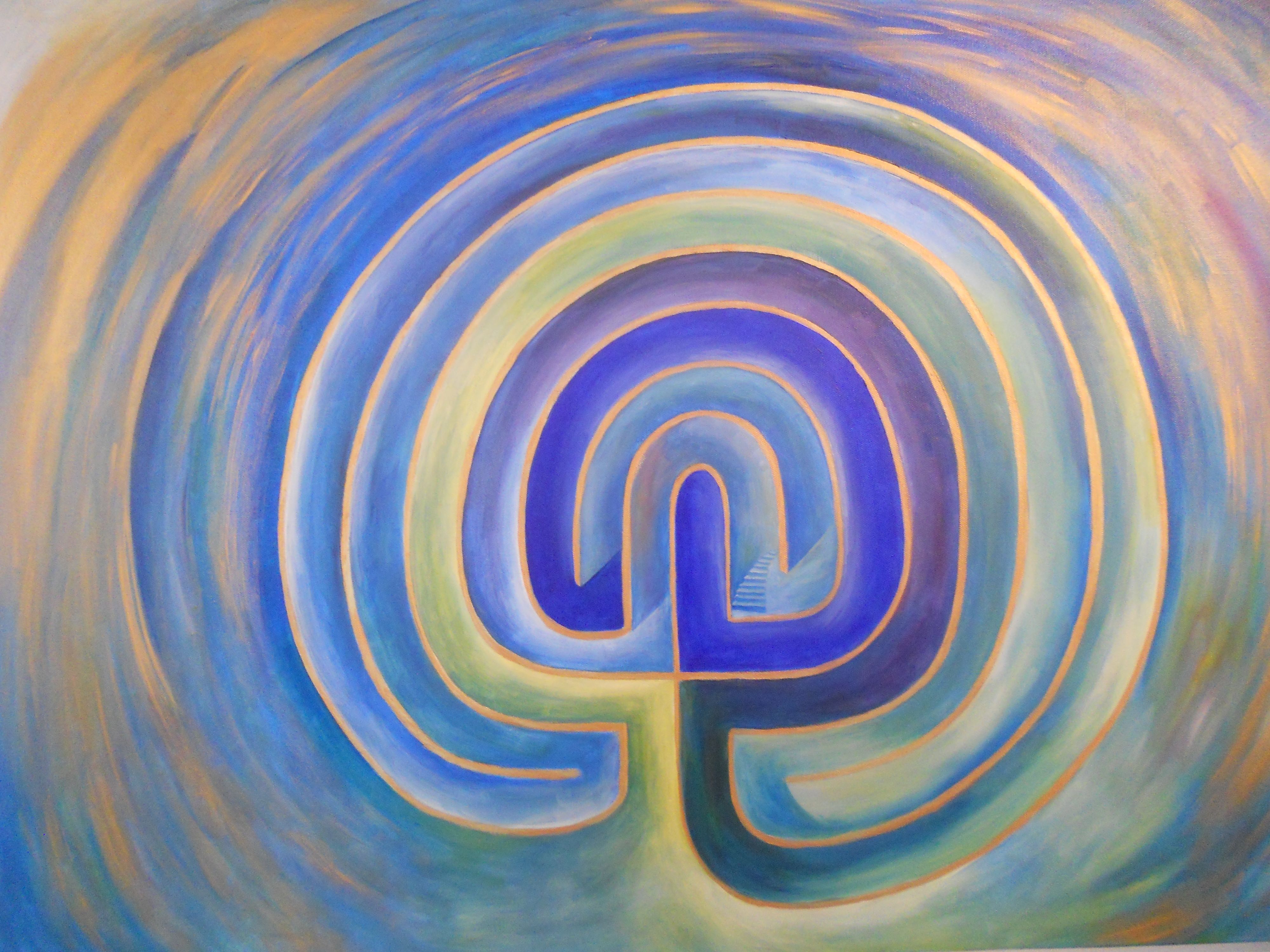 Labyrinth With Staircase