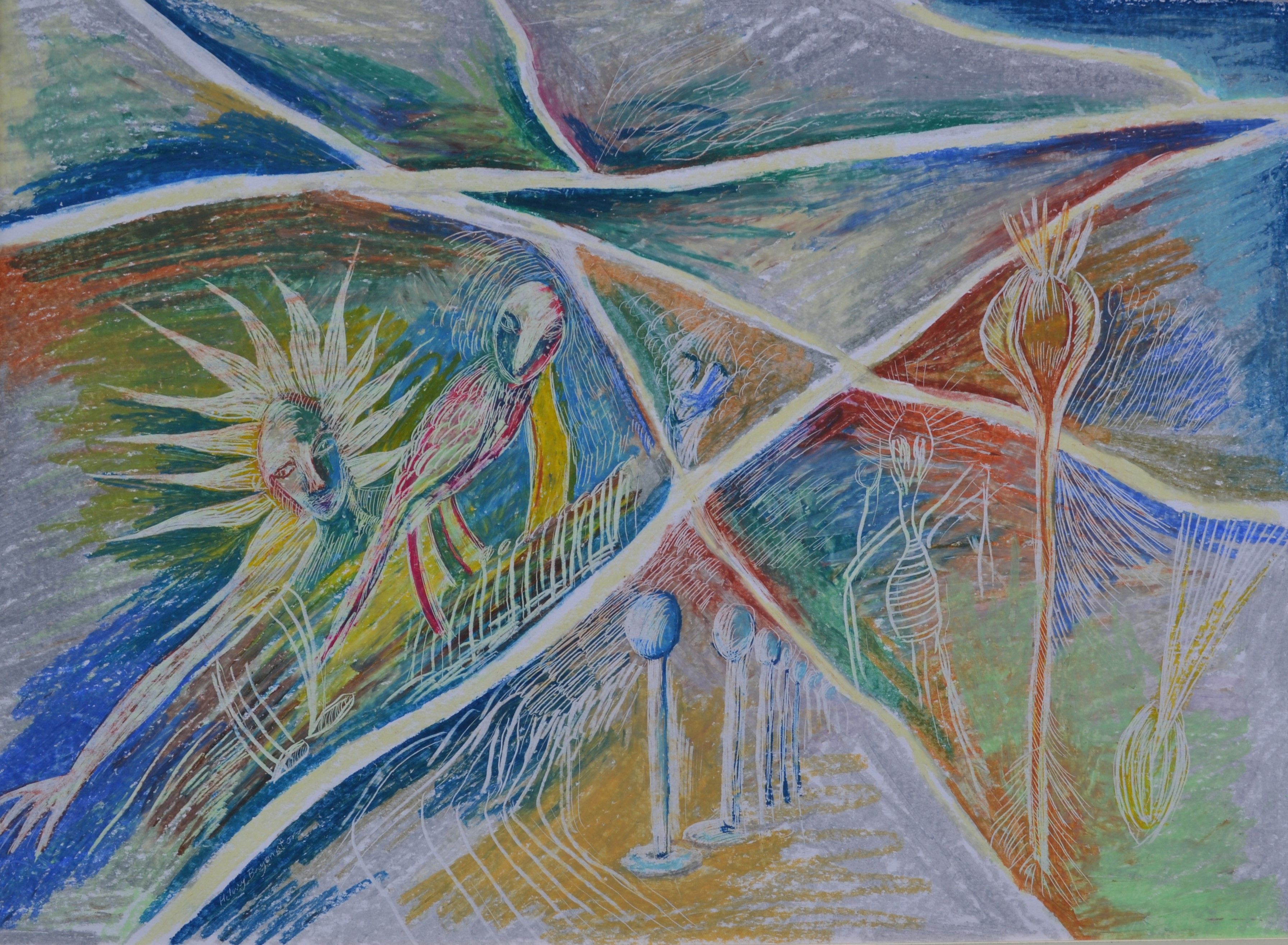 Strange Bird from the Gwrhyd Mountain